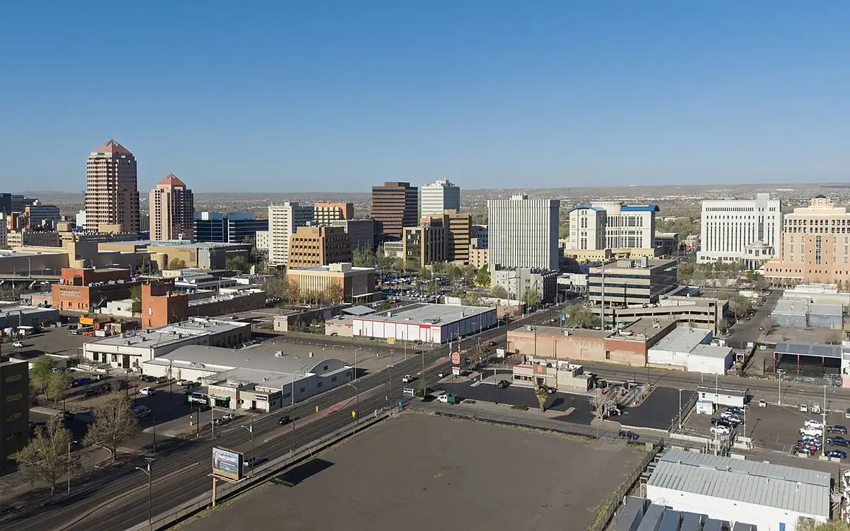 A view of Albuquerque