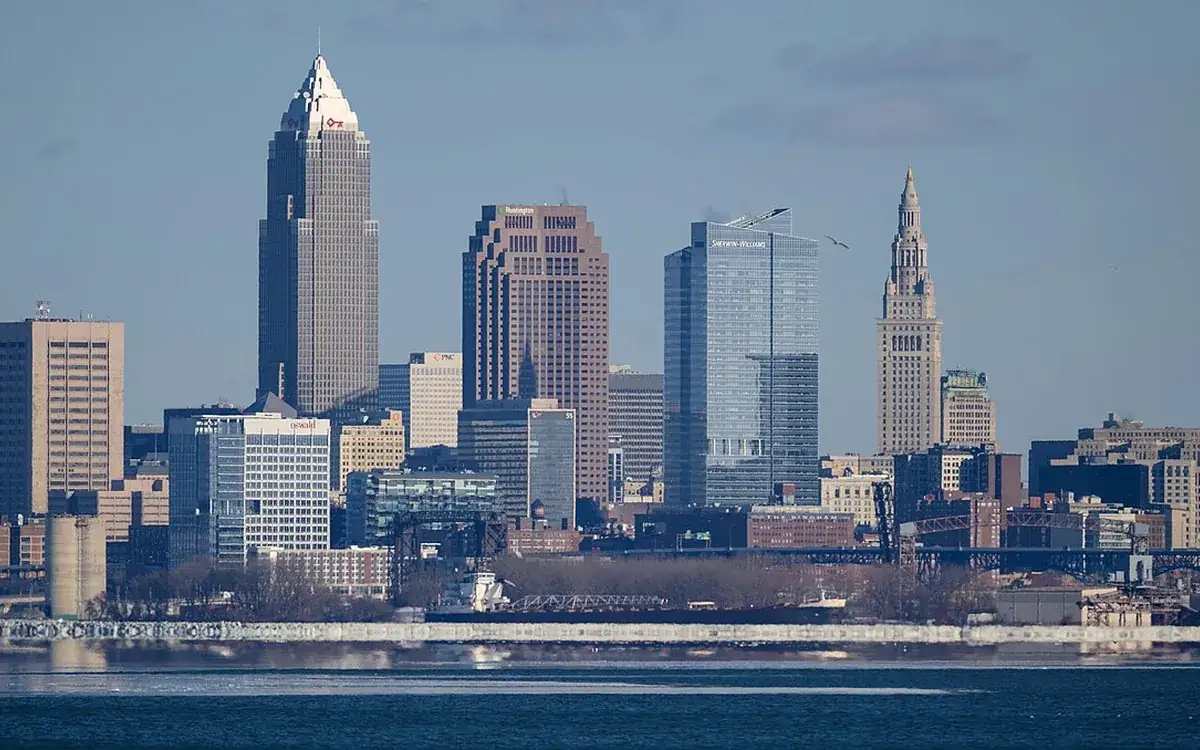 A view of Cleveland