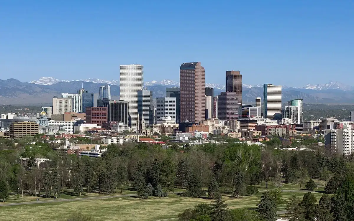 A view of Denver