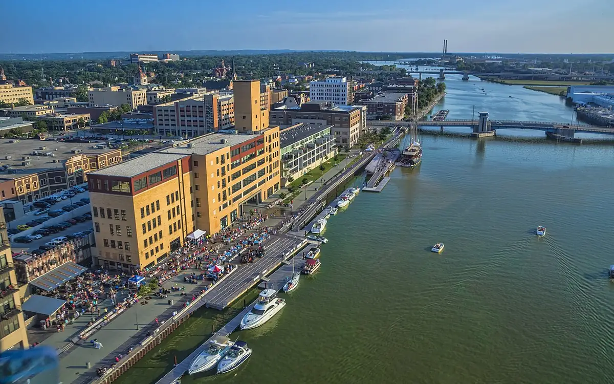 A view of Green Bay