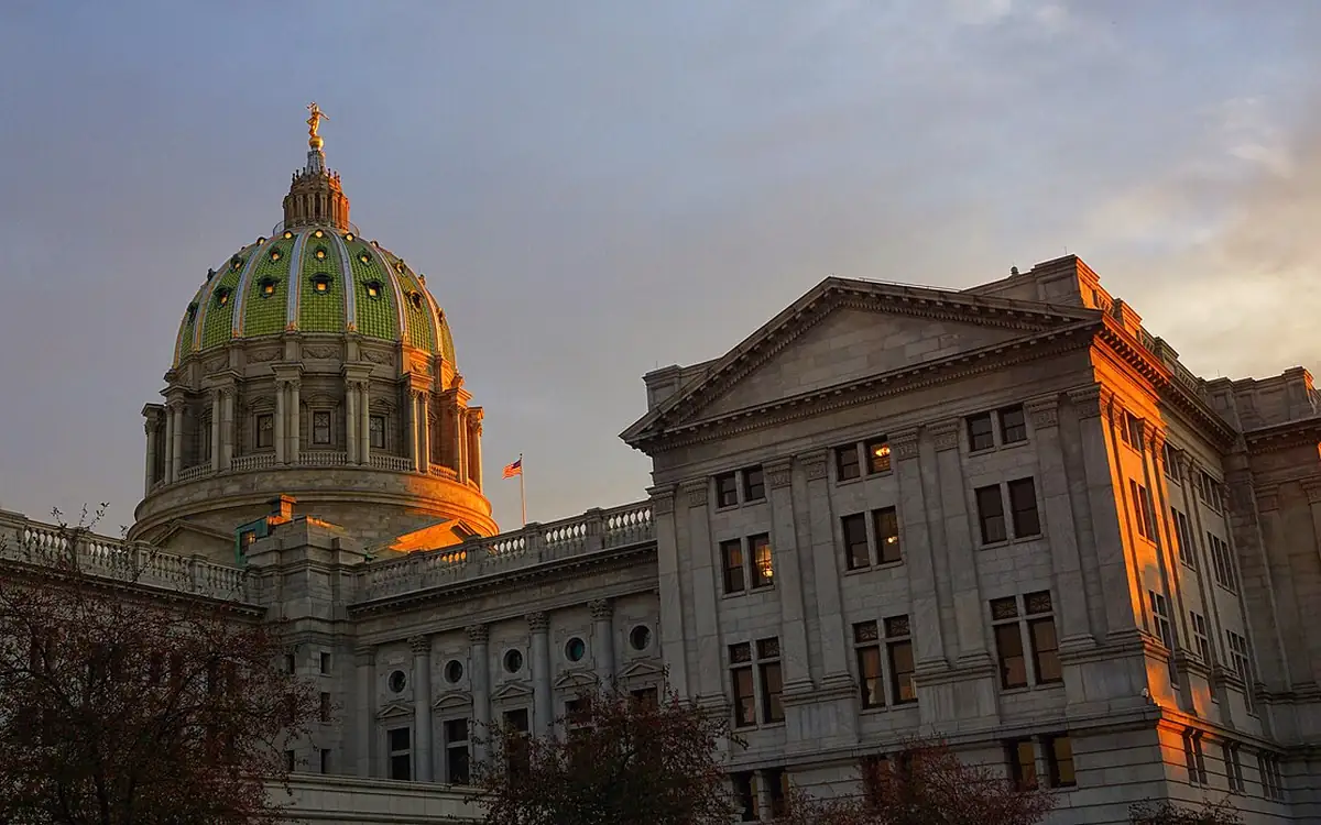 A view of Harrisburg