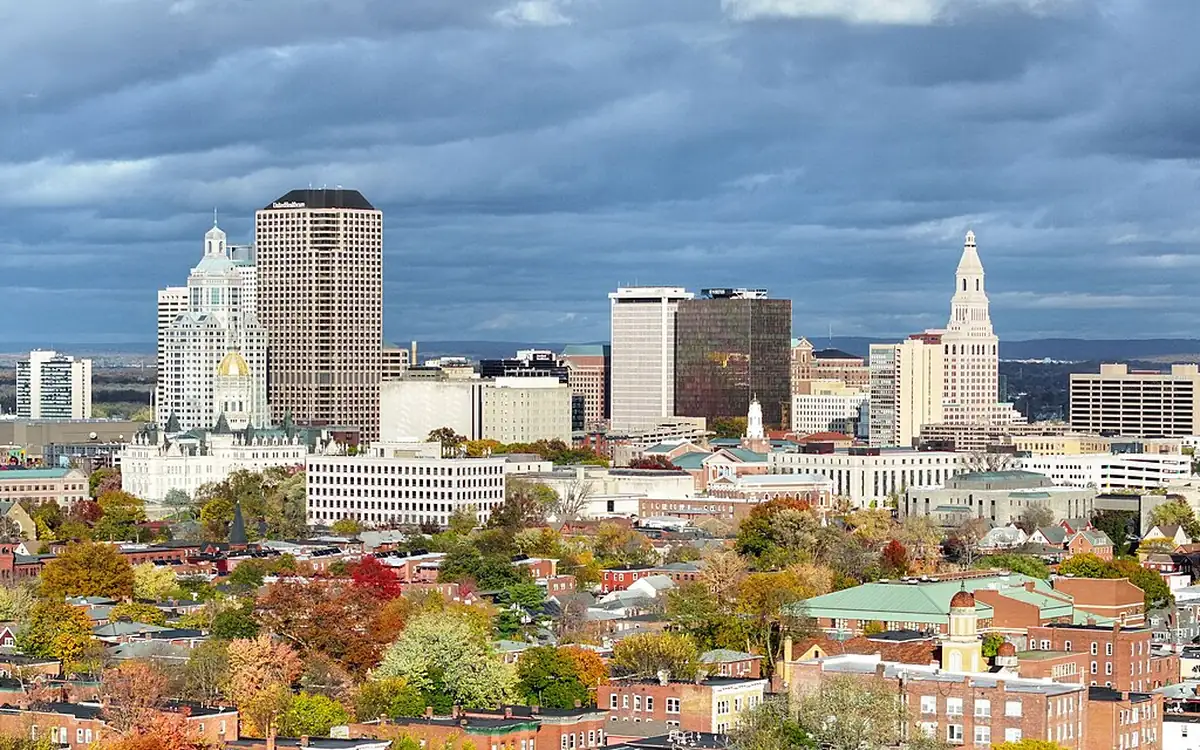 A view of Hartford