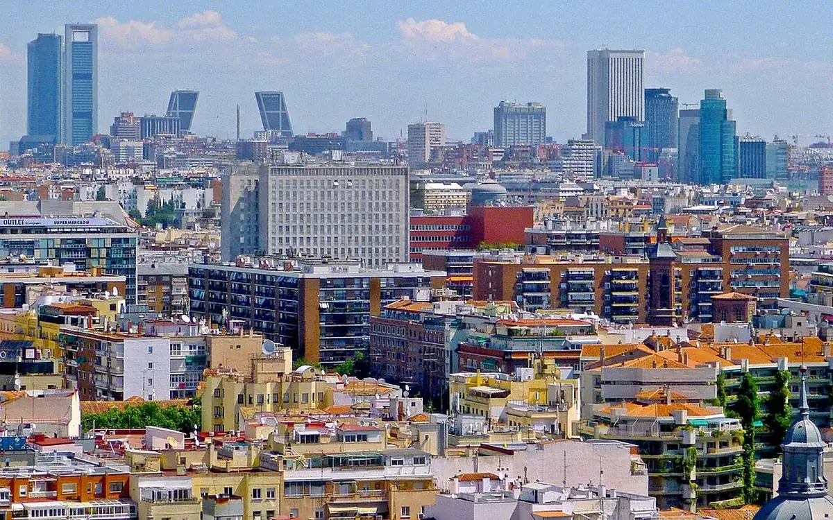 A view of Madrid