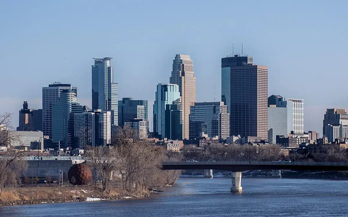 A view of Minneapolis