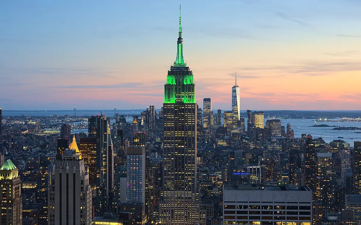 A view of New York
